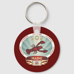 Chaveiro Maine Lobster Crest