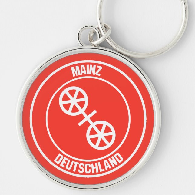 Chaveiro Mainz Round Emblem (Frente)