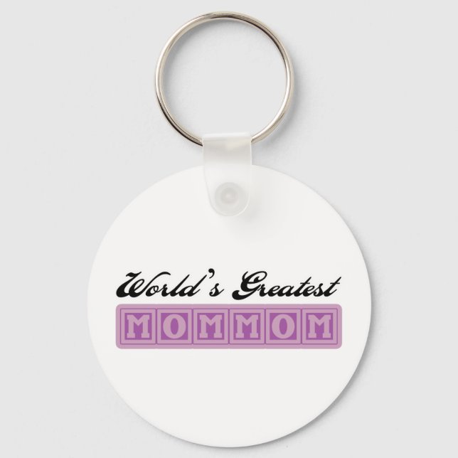 Chaveiro Maior Mãe do Mundo&apos (Frente)