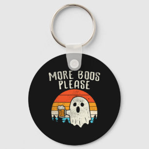 Chaveiro Mais Boos Por Favor, Ghost Beer Retro Halloween Dr
