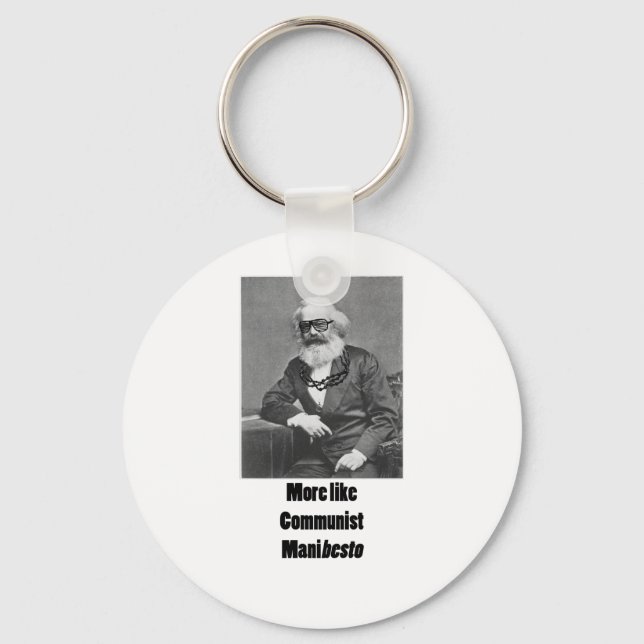 Chaveiro Mais Como ManiBESTO! (Frente)