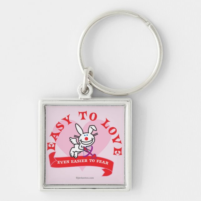 Chaveiro Mais fácil temer (Frente)