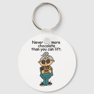 Chaveiro Mais Humor de Chocolate
