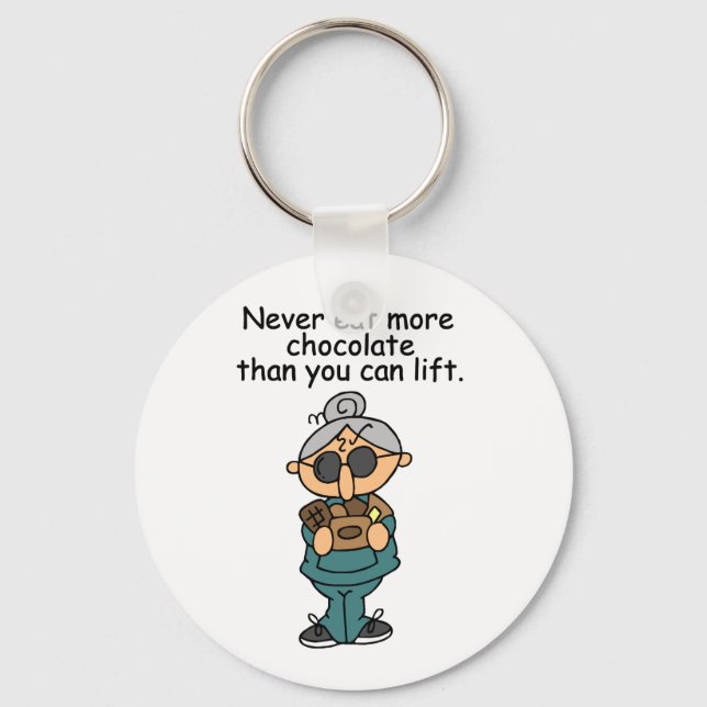 Chaveiro Mais Humor de Chocolate (Frente)