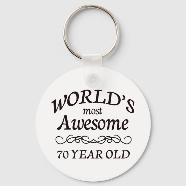 Chaveiro Mais Incrível do Mundo aos 70 anos (Frente)