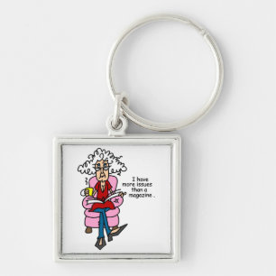 Chaveiro Mais problemas do que um Humor da Revista