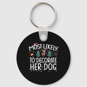 Chaveiro Mais Propensa a Decorar seu Cachorro Diversão Famí