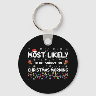 Chaveiro Mais Propenso a Apertar Soneca na Manhã de Natal 