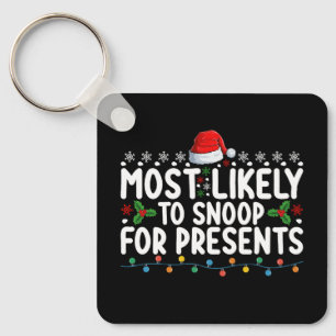 Chaveiro Mais Propenso a Bisbilhotar Presentes de Natal