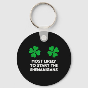 Chaveiro Mais Propenso a Iniciar as Travessuras Shamrock St