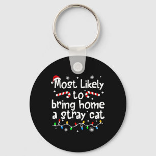 Chaveiro Mais Propenso a Levar para Casa um Natal de Gato d