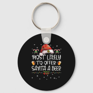 Chaveiro Mais Propenso a Oferecer uma Cerveja ao Papai Noel