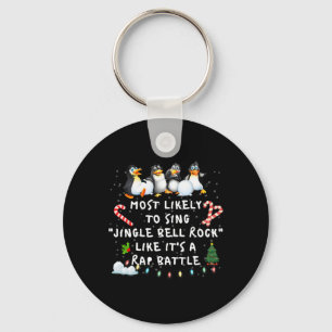 Chaveiro Mais Provável A Pijama De Natal De Jingle Bell Eng