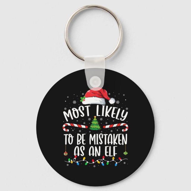 Chaveiro Mais Provável De Ser Errado Como Cristo Da Família (Frente)