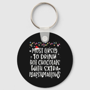 Chaveiro Mais Provável Para Beber A Família De Natal De Cho