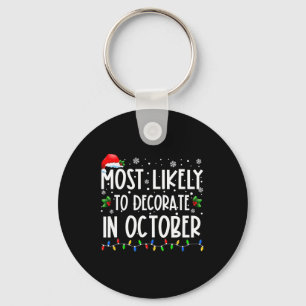 Chaveiro Mais Provável Para Decorar Em Outubro, A Família C