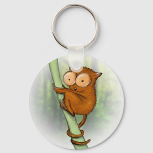 Chaveiro mais tarsier minúsculo