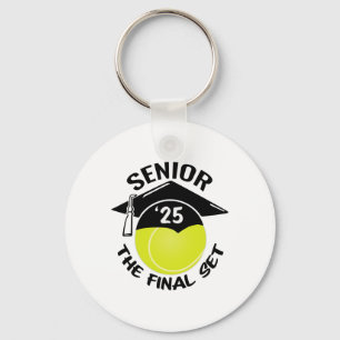 Chaveiro Mais velho tênis 2025 Boné de formatura Final