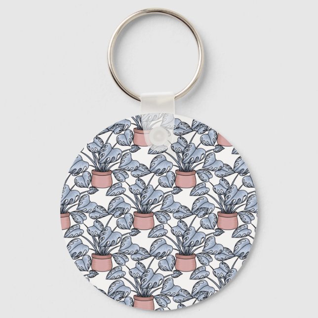 Chaveiro Majestic monstera (Frente)