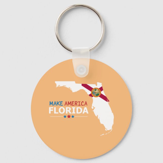 Chaveiro Make America Florida (Frente)