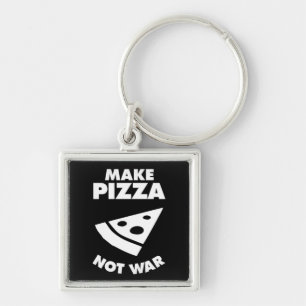 Chaveiro Make Pizza Not War
