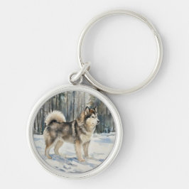 Chaveiro Malamute do Alasca