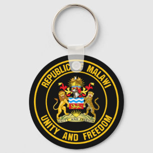 Chaveiro Malawi Round Emblem