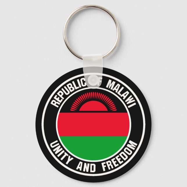 Chaveiro Malawi Round Emblem (Frente)