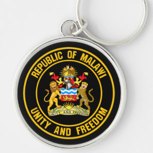 Chaveiro Malawi Round Emblem