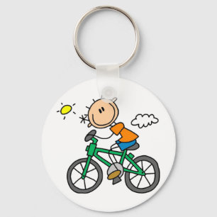 Chaveiro Male Stick Figura Bicicletas Camisetas e presentes