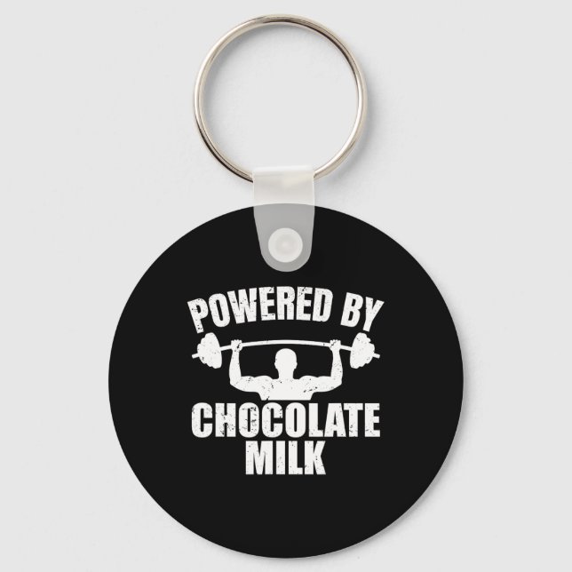 Chaveiro Malhação de chocolate Leite e ginástica (Frente)