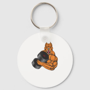 Chaveiro Malhação De Gato De Touro - Corpo De Elevação De P