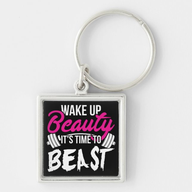 Chaveiro Malhação feminina - Beleza Acordar, Tempo de Assas (Frente)