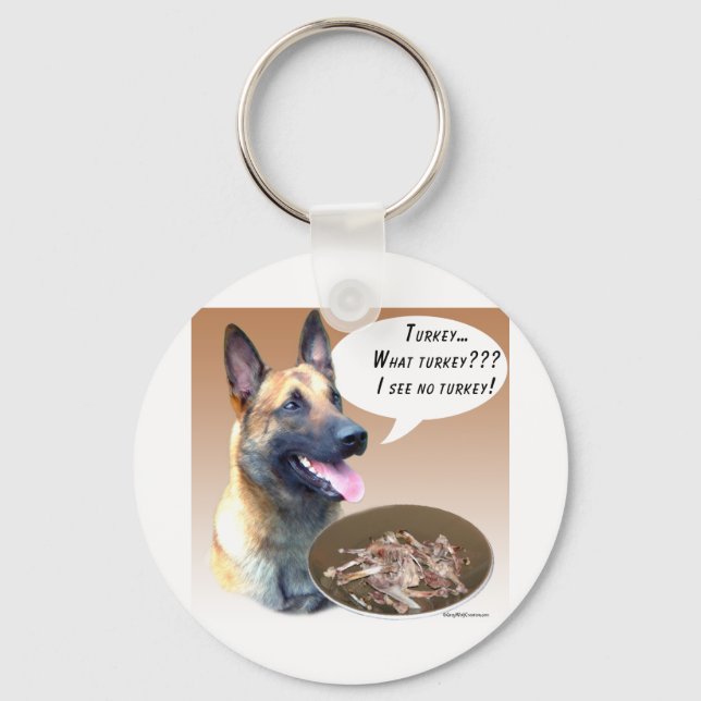 Chaveiro Malinois da Bélgica (Frente)