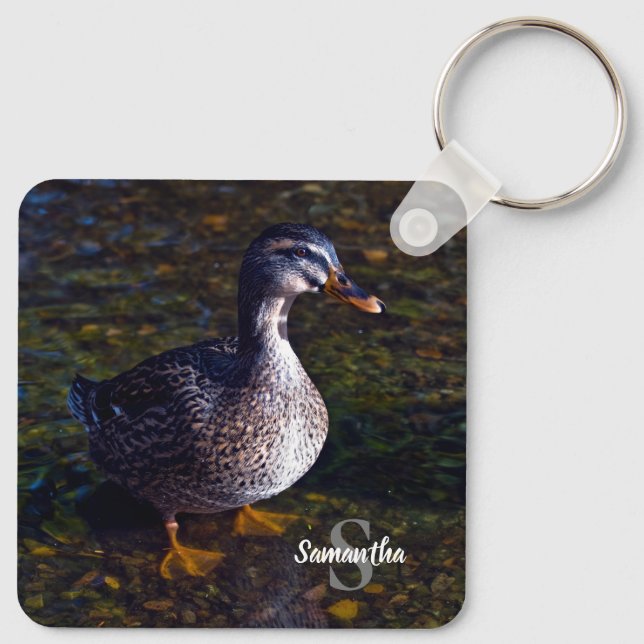 Chaveiro Mallard Duck Keyring (Verso)