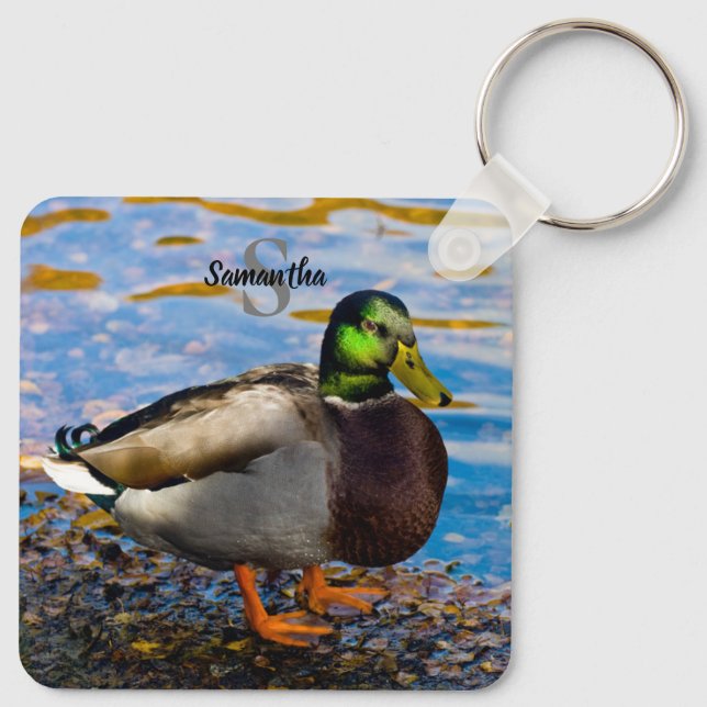 Chaveiro Mallard Duck Keyring (Verso)