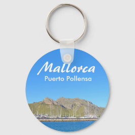 Chaveiro Mallorca Puerto Pollensa Souvenir