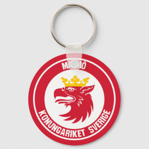 Chaveiro Malmö Round Emblem