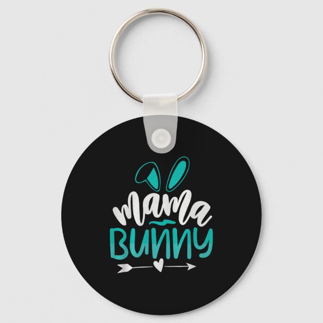 Chaveiro Mama Bunny Premium Tri-blend  (Frente)