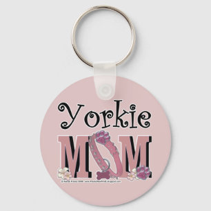 Chaveiro MAMÃ de Yorkie