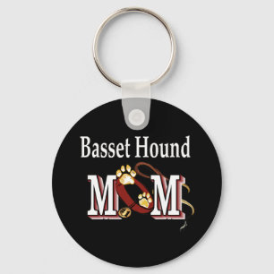 Chaveiro MAMÃ do cão de Basset Hound