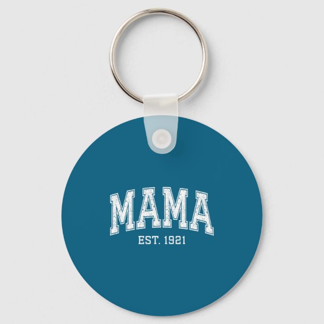 Chaveiro Mama Est 1921 Mom D Mothers Day Ized  (Frente)