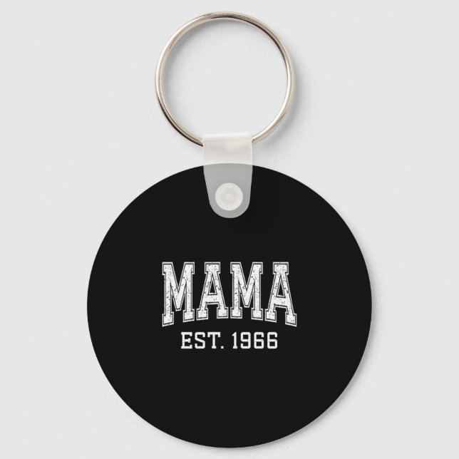 Chaveiro Mama Est 1966 Mom D Mothers Day Ized  (Frente)