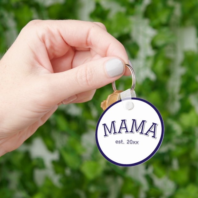 Chaveiro Mama estabeleceu 🗝️ presente personalizado de Dia (Mão)