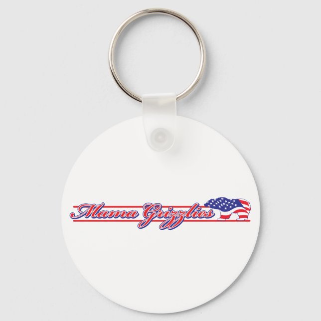 Chaveiro Mama Grizzlies (Frente)