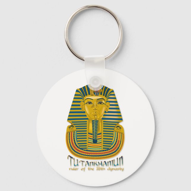 Chaveiro Mamã Tutankhamun, o antigo Rei Tut do Egito (Frente)