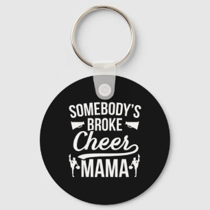 Chaveiro Mamãe Cheer Desempregada Mamãe de uma Mãe de Cheer