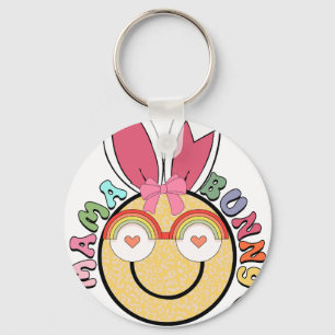 Chaveiro mamãe coelha (3), retrô, vintage