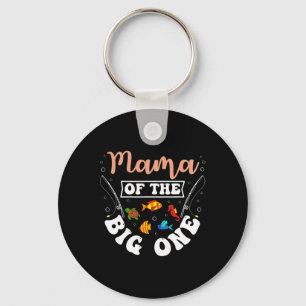Chaveiro Mamãe do Grande Um do Partido de Aniversário de Pe