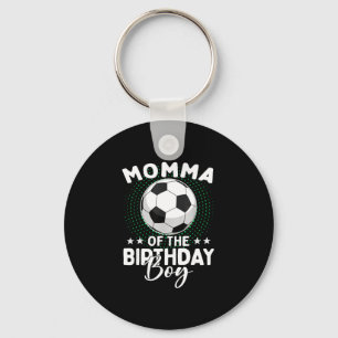 Chaveiro Mamãe do Menino de Aniversário Jogador de Futebol